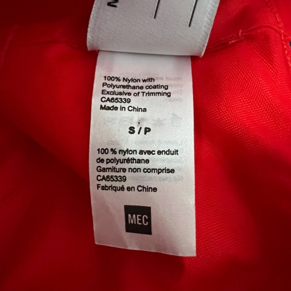 MEC Mountain Equipment Rain Hat Childs Small Navy Blue Chin Strap - Picture 9 of 9